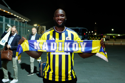 Fenerbahçe’nin yeni transferi Romelu Lukaku, İstanbul’a geldi