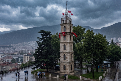 Meteoroloji’den Bursa’ya fırtına ve sağanak alarmı!
