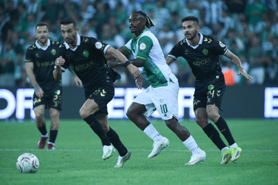 Bursaspor sahasında hata yapmadı: 3 puan tek golle geldi