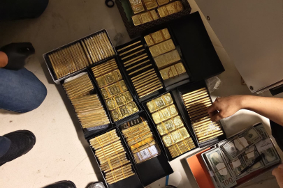 Kuriş operasyonunda şok: 200 kilo külçe altın çıktı!