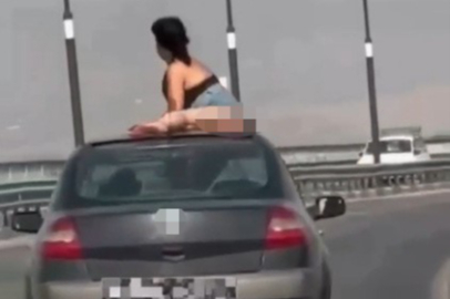 Trafikteki skandal görüntülere gözaltı: Para cezası kesildi