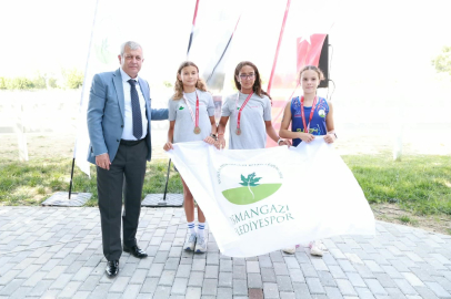 Osmangazi'de Duatlon heyecanı: Gençler kıyasıya yarıştı