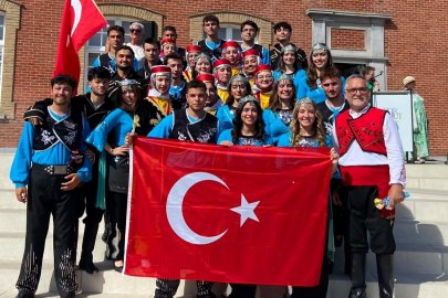 BUÜ Halk Oyunları Belçika'da büyük beğeni topladı