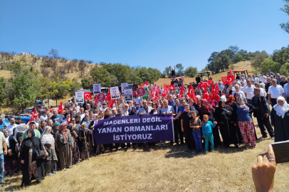 Anahtar Parti'den Bursa Ovası'nda maden protestosuna destek