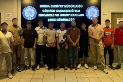 Bursa’da kaçak çalıştırılan 11 göçmen yakalandı: 1 şüpheli gözaltında