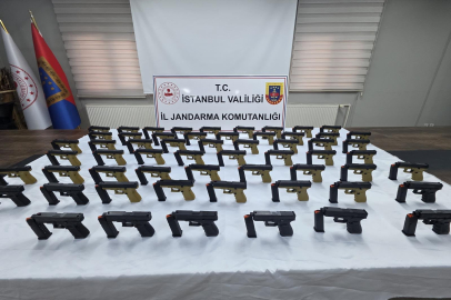 Jandarmadan filmleri aratmayan operasyon: 58 tabanca