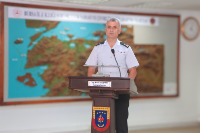 Bursa İl Jandarma Komutanlığı'nda rütbe terfi heyecanı!