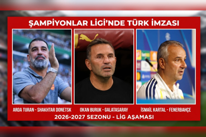 Devler Ligi'nde 3 Türk hoca: Kartal, Buruk, Turan!