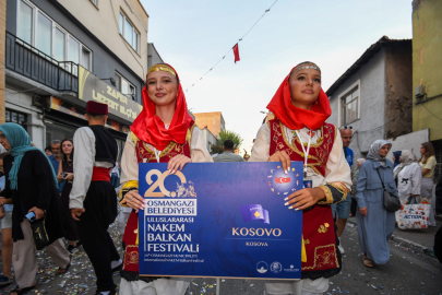 Osmangazi'de Balkan coşkusu: Renkli kortejle başladı!