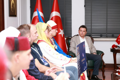 Balkan ekiplerinden Başkan Erkan Aydın'a teşekkür ziyareti!