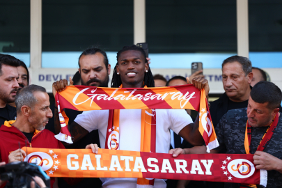 Galatasaray'ın yeni transferi Rafael Leao İstanbul'da