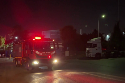 Kozmetik fabrikasında kimyasal madde alarmı