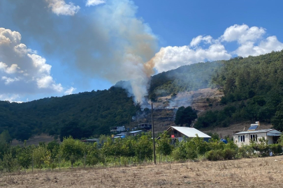 Kestel'de korkutan yangın: Alevler ormana sıçradı!