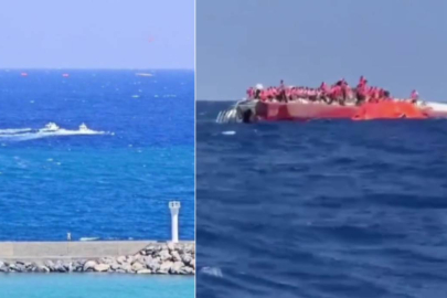 KKTC Girne'de gemi faciası: 279 yolcusuyla denizde battı!