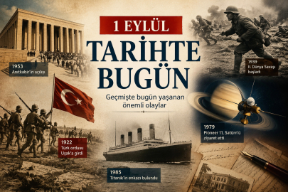 1 Eylül’de tarihte ne oldu? 2. Dünya Savaşı'ndan Titanik'in enkazına önemli olaylar