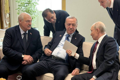 Erdoğan, Bişkek'te Putin ve Lukaşenko ile bir araya geldi