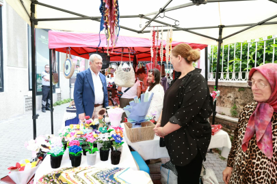 Osmangazi'de Kadın Girişimciler Sokağı kapılarını açtı
