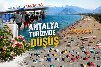 Antalya turizminde 8 aylık tablo: Turist sayısı geriledi