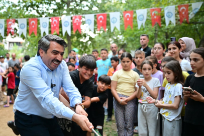 Yıldırım'da 20 binden fazla çocuk eğlenceli etkinliklerde buluştu