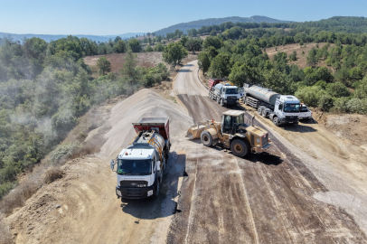 Bursa'nın 4 ilçesinde 32,5 kilometrelik yol yenileniyor