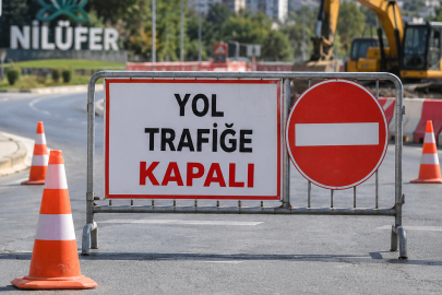 Nilüfer’de o kavşak 5 Eylül’de trafiğe kapanıyor