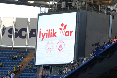 Derbide dev nesnelerin sırrı çözüldü: 'İyilik Var' mesajı