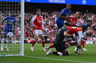 Londra derbisinde kazanan Arsenal