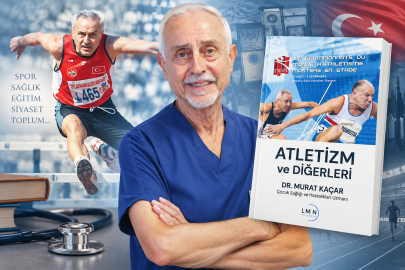 Pistte rekor, hayatta iz bıraktı: Dr. Murat Kaçar hikâyesini “Atletizm ve Diğerleri” kitabında anlattı