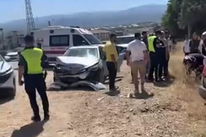 Hatalı sollama kazaya neden oldu: 1'i bebek 6 yaralı