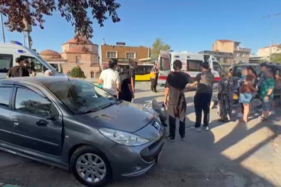 Haşimişcan'da kaza: Kontrolden çıkan motosiklet devrildi