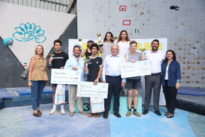 Nilüfer'de bir ilk: 116 sporcu Boulder Yarışması'nda buluştu