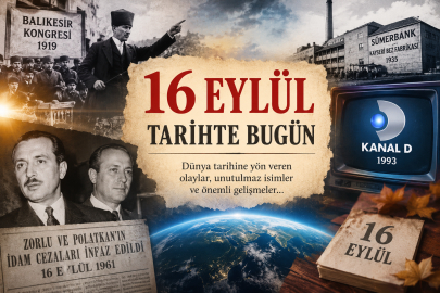 16 Eylül'de tarihte neler oldu? Balıkesir Kongresi'nden Sümerbank'a...