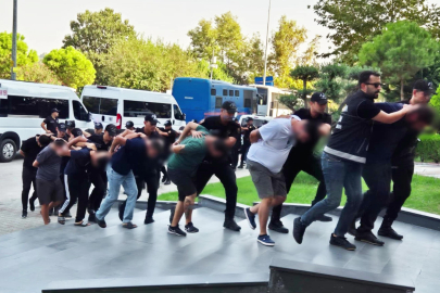 Yalçınlar Suç Örgütü'ne operasyon: 41 şüpheli tutuklandı