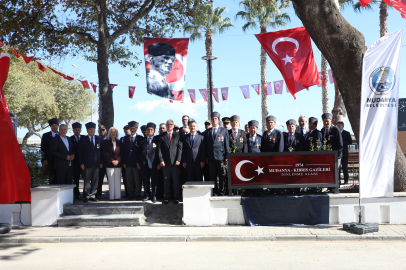 19 Eylül Mudanya'da kutlandı: Kıbrıs gazilerine özel anıt