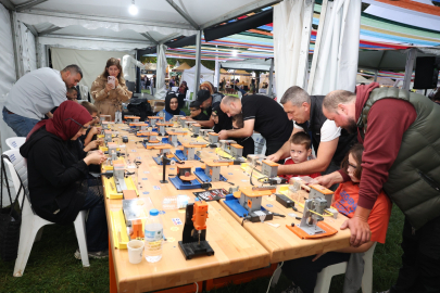 Bursa Gastronomi Festivali'nde çocuklar eğlenceye doydu