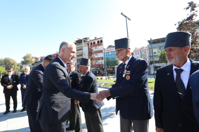 İnegöl'de gazilere büyük vefa: Gün boyu süren anma