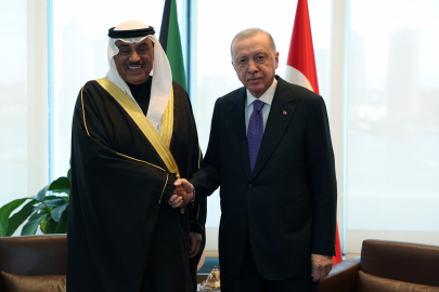 Cumhurbaşkanı Erdoğan, Kuveyt Veliaht Prensi Al-Sabah ile görüştü