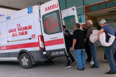 İnegöl'de soba zehirlenmesi: Yaşlı çift hastaneye kaldırıldı