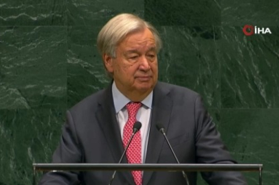 BM Genel Sekreteri Guterres son kez Genel Kurul’a hitap etti: "Askeri güç tek başına barış sağlayamaz"