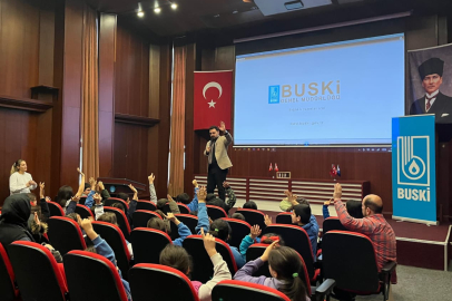 Büyükşehir’den öğrencilere su bilinci eğitimi