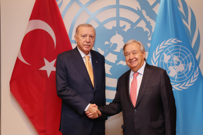 Erdoğan'dan Guterres'e net mesaj: İsrail barış istemiyor