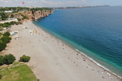 Antalya'da eylülde deniz keyfi