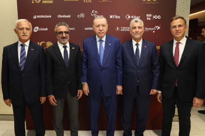 Erdoğan New York'ta iş insanlarıyla bir araya geldi