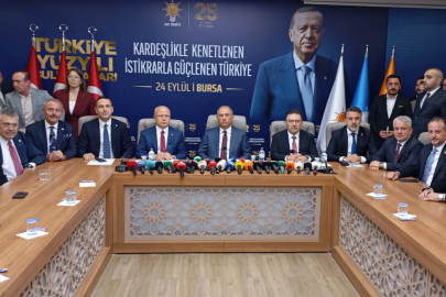 Efkan Ala Bursa'dan seslendi: 'Hedefimiz sivil bir anayasa'