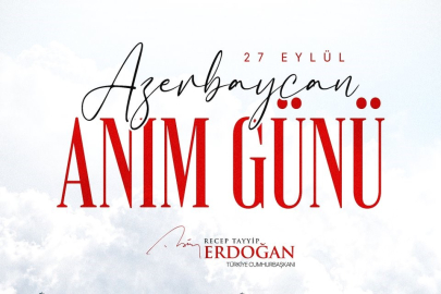 Cumhurbaşkanı Erdoğan, Azerbaycan şehitlerini andı