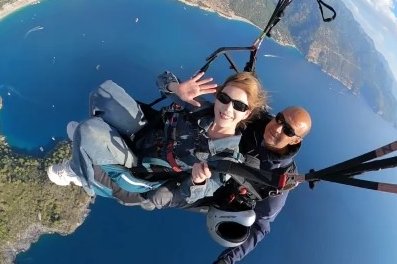 Fethiye'de gökyüzünde her 3 kişiden biri Çinli