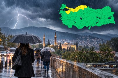 Meteoroloji Uyardı: Bursa ve çevresinde kuvvetli yağış bekleniyor