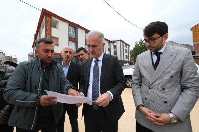 Başkan Taban sahada inceledi: 27 sokakta hummalı çalışma
