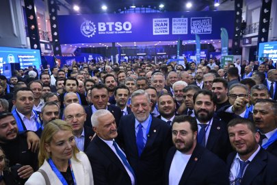 Burkay'dan BTSO seçim açıklaması: "İş dünyası bize güvendi"