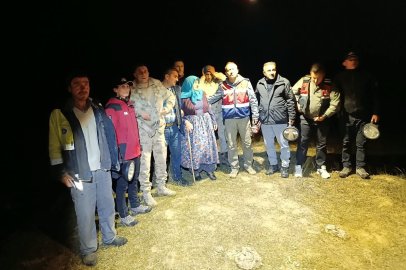 Bursa'da 3 gündür kayıp olan yaşlı kadın dron ile bulundu